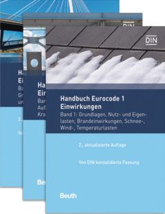 Normen-Handbuch Eurocode 1 - Einwirkungen. Paket: Band 1 bis Band 3